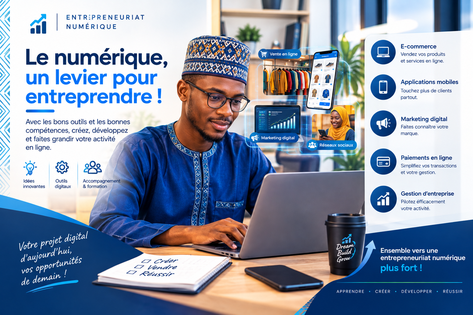 Entrepreneuriat numérique au Niger & en Afrique